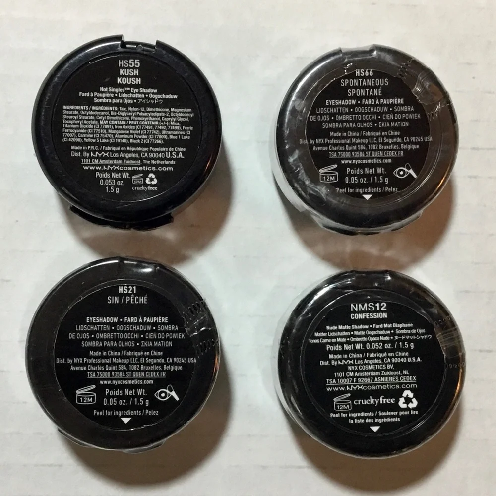 8 New NYX Eyeshadow Singles - Picture 6 of 7